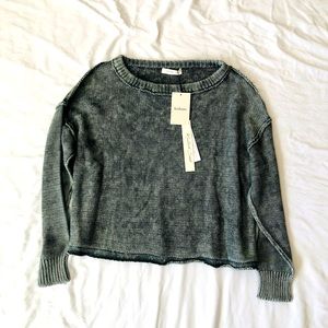 Bohme Cropped Knit Sweater